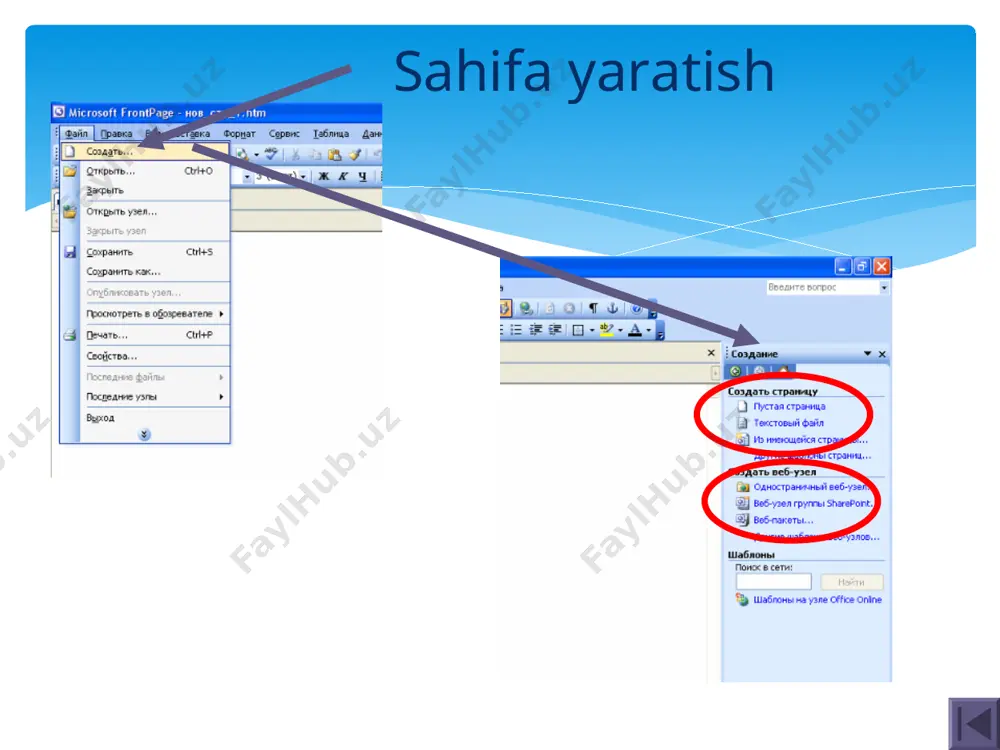 microsoft office frontpage - Page 5