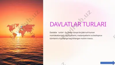davlatlar turjari — PPTX
