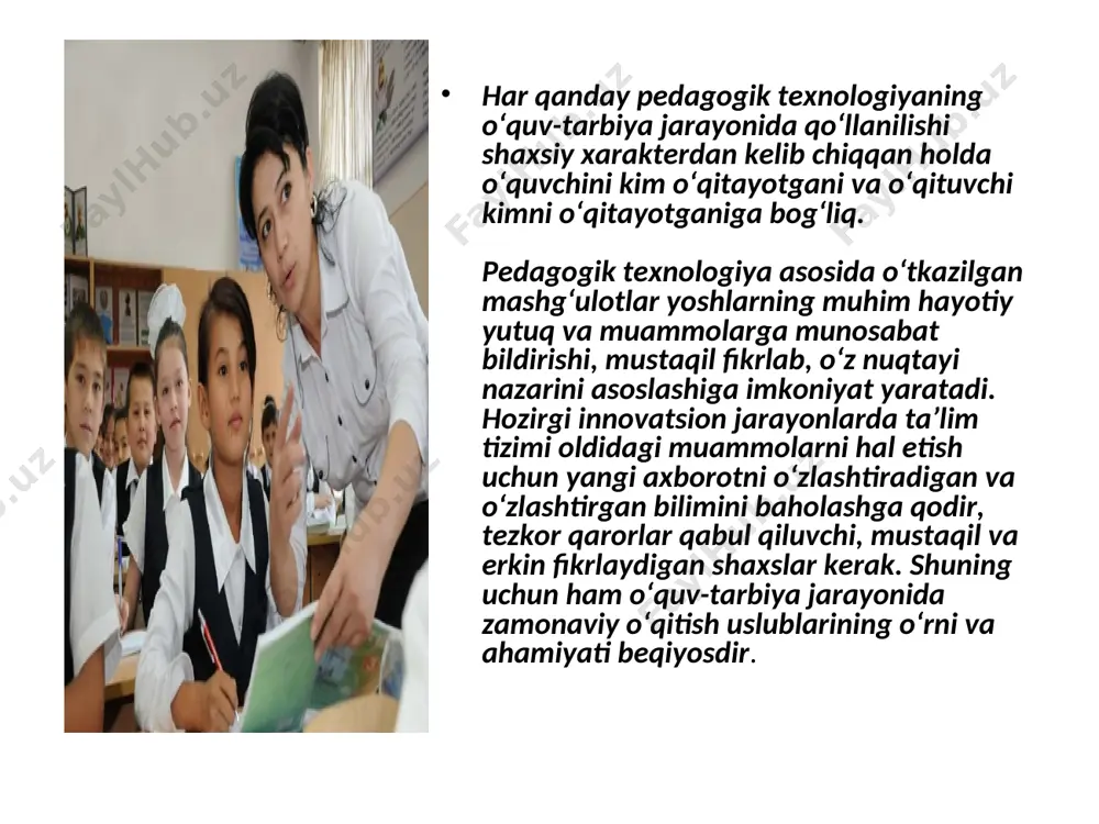tarbiyachi, o’qituvchi va o’quvchining o’zaro hamkorligi taqdimoti - Page 4