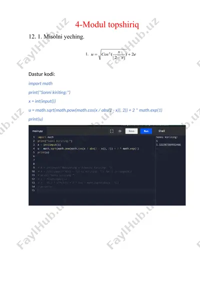 sortindex(a, n, i) — DOCX