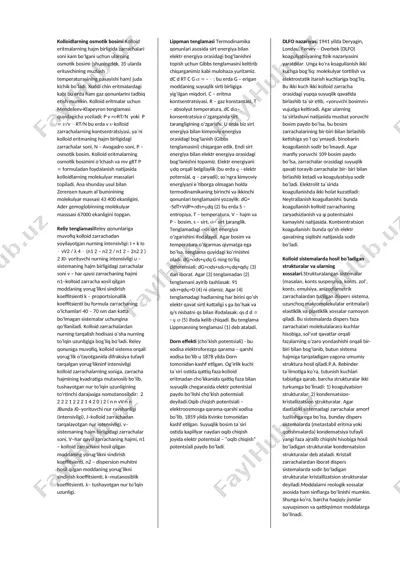 kolloidlarning osmotik bosimi — DOCX