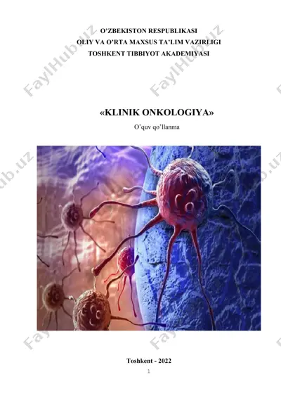 the bethesda handbook of clinical oncology — DOCX