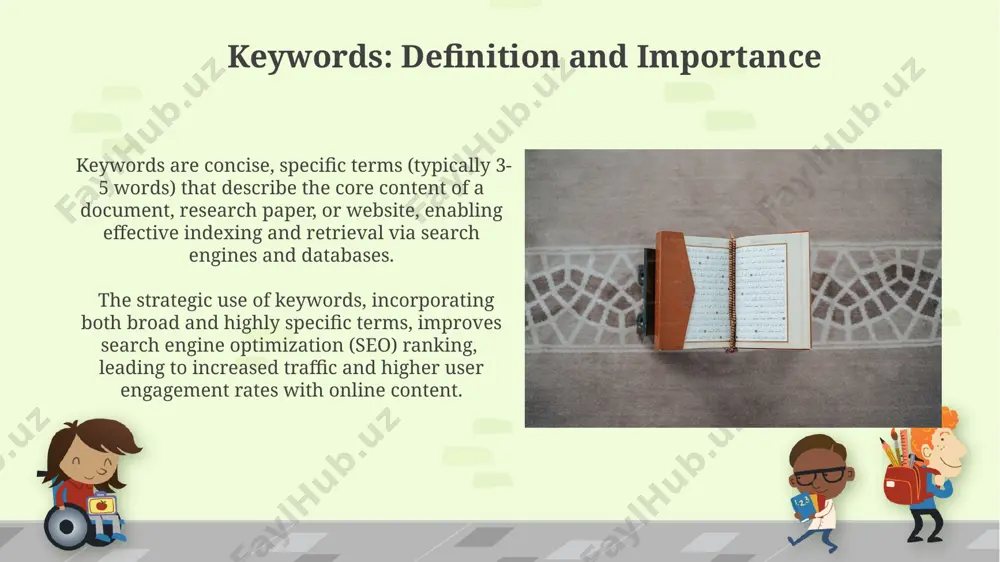 d keywords presented. aim for a clear, impactful statement leaving the audience with a memorable takeaway. allocate 10-15% of your total presentation time for q&a, demonstrating your expertise and responsiveness. active listening and thoughtful answers, even to challenging questions, enhance credibility. selecting appropriate keywords selecting keywords should involve brainstorming at least 15-20 terms, encompassing various aspects of your research, including synonyms, related concepts, and specific methodologies employed. prioritize accuracy over quantity. consider the context of your target audience; academic papers require precise, technical keywords (e.g., "epistemology," "hermeneutics"), while a public presentation may benefit from broader, more accessible terms. writing effective abstracts a strong abstract, ideally under 250 words, should concisely summarize the research question, methodology (e.g., qualitative, quantitative), key findings, and implications within the first 1-2 paragraphs. ensure your abstract accurately reflects the content of your paper; discrepancies between the abstract and the main body, especially concerning results and conclusions, …