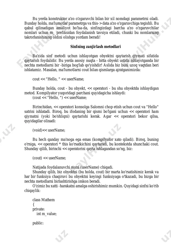 sinflarni boshqa sinflardan tashkil topishi - Page 4
