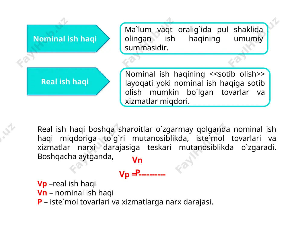 batlari mehnat shartnomalari yordamida tartibga solinadi. ish haqi stavkasi; me`yorida ortiqcha bajarilgan ishlar uchun ish haqi to`lash tartibi; dam olish kunlari, tanaffuslar va mehnat ta`tilining belgilanish tartibi; pensiya fondlari va sog`liqni saqlashga ajratmalar miqdori; narxlar o`zgarishini hisobga olib, iste`molchilik savatini tartibga solish sharoitlari; mehnatning boshqa umumiy va tashkiliy shart – sharoitlari. mehnat shartnomalarining tarkibiy tuzilishi: maqsadli ijtimoiy dasturlarni (kam ta`minlangan oilalarga yordam, ishsizlik bo`yicha nafaqa, turli ijtimoiy to`lovlar, pensiya ta`minoti) ishlab chiqarish va amalga oshirish; bandlik xizmati (mehnat birjalari) faoliyatini amalga oshirish; ishga yollashning umumiy shart – sharoitlarini belgilash; mehnat munosabatlarining barcha tomonlari qamrab oluvchi qonunchilik faoliyati; davlat ta`lim tizimi orqali ishchilarni o`qitish va qayta tayyorlashni tashkil qilish. ish haqining eng kam darajasi (minimal ish haqi) ni aniqlash va o`zgartirish; davlatning mehnat munosabatlariga ta`sir ko`rsatish usullari va yo`llari: kasaba uyushmalarining mehnat munosabatlariga ko`zlangan asosiy maqsadlar: ishsizlikni ijtimoiy kafolatlash; mehnat sharoitlarini yaxshilash; ish haqini oshirish. ish haqini oshirishga erishishga qaratilgan chora …