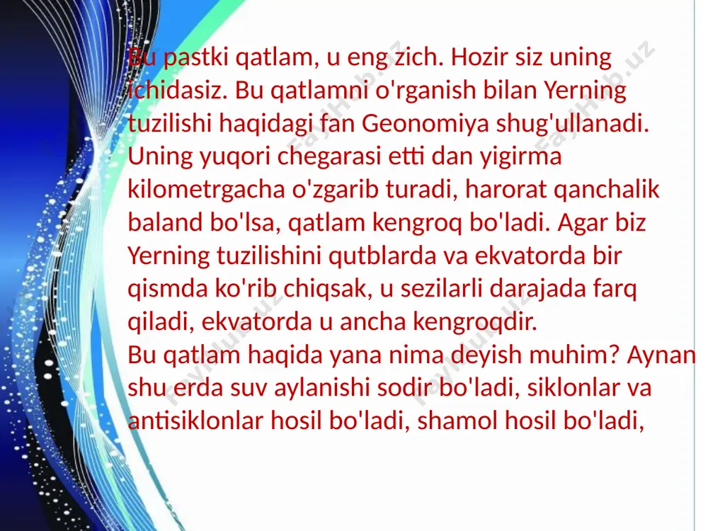 olam va yer haqida umumiy tushunchalar 2 - Page 5