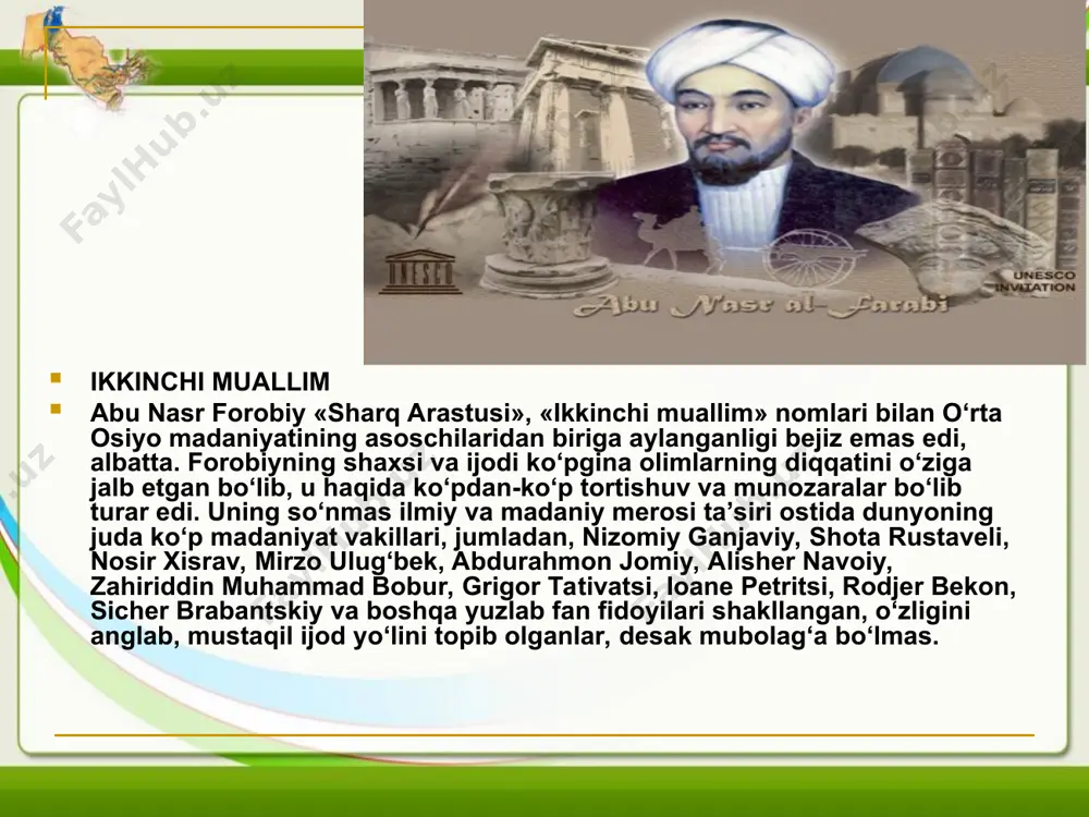 abu nasr farobiyning ta’lim-tarbiyaga oid qarashlari - Page 4
