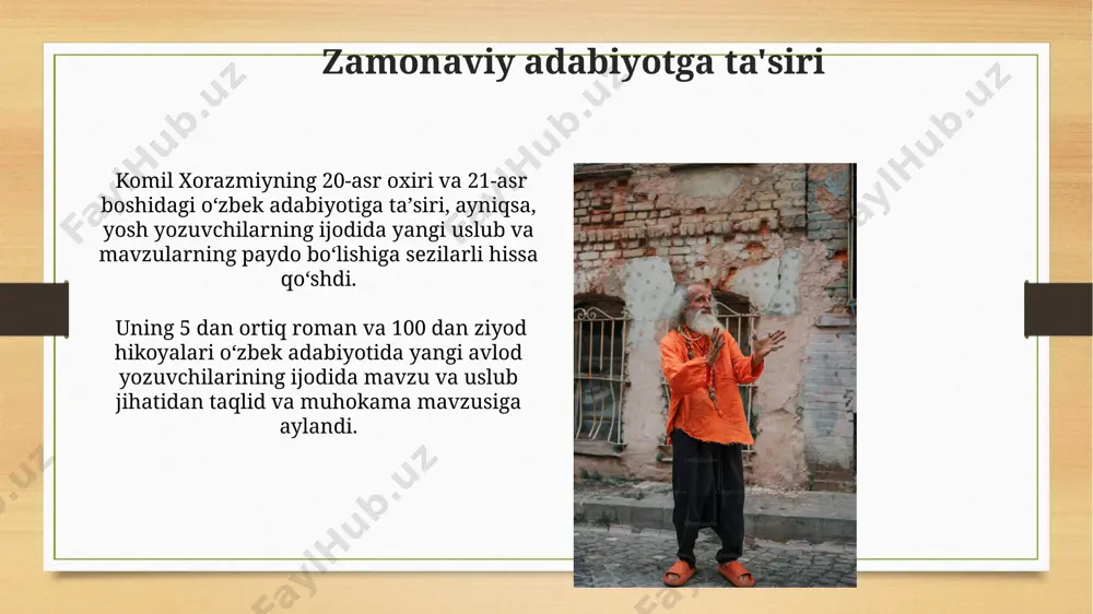 komil xorazmiy hayoti, ijtimoiy-siyosiy va ijodiy faoliyati - Page 5