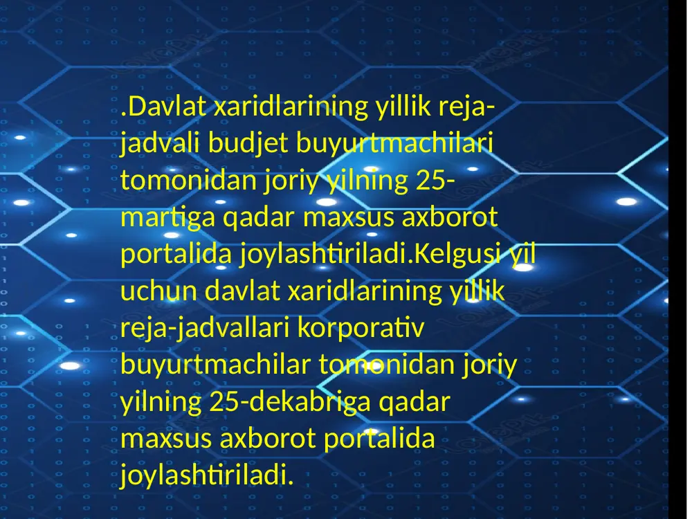 davlat xaridlari sohasini davlat tomonidan tartibga solish - Page 4