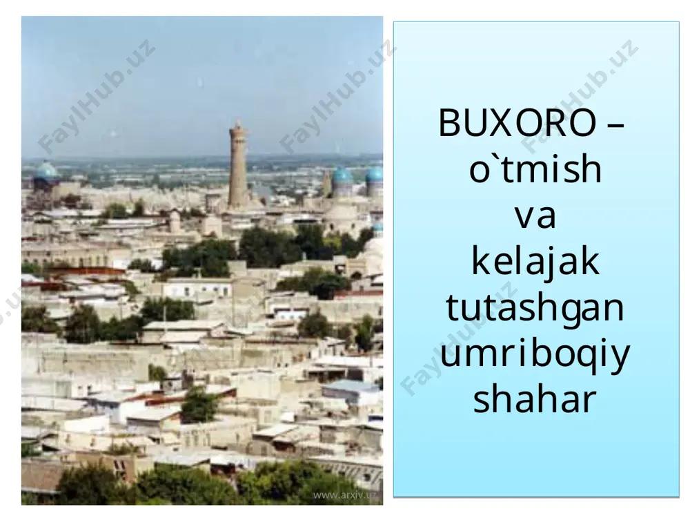 buxoro amirligida xo`jalik hayoti, shaharlar va savdo - Page 3