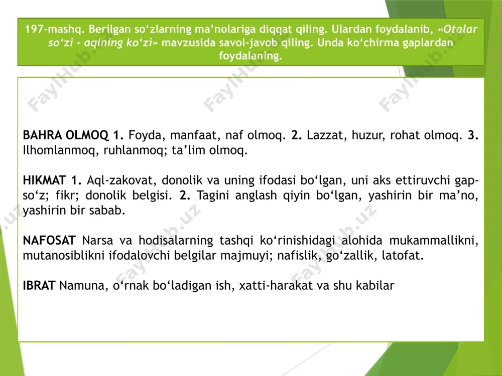 so‘zlar va ularning ma’nolari - Page 3