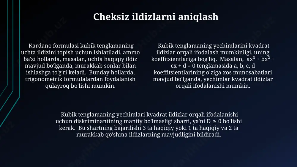 kubik tenglamalar - Page 4