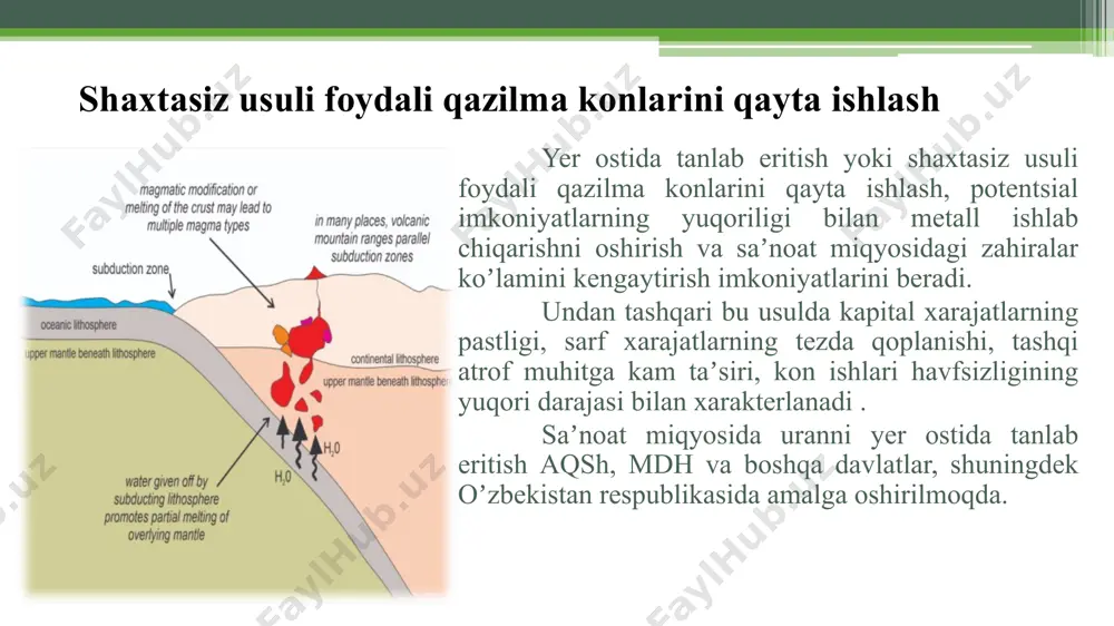 misni yer osti – kimyoviy va bakterial kimyoviy tanlab eritish - Page 5