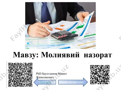 молиявий назорат — PPT