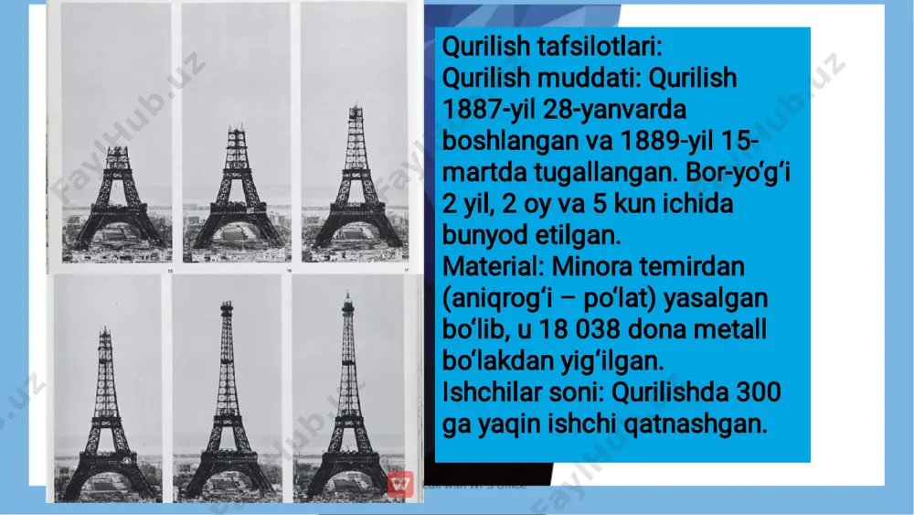 eﬃl minorasi (tour eiffel) - Page 3