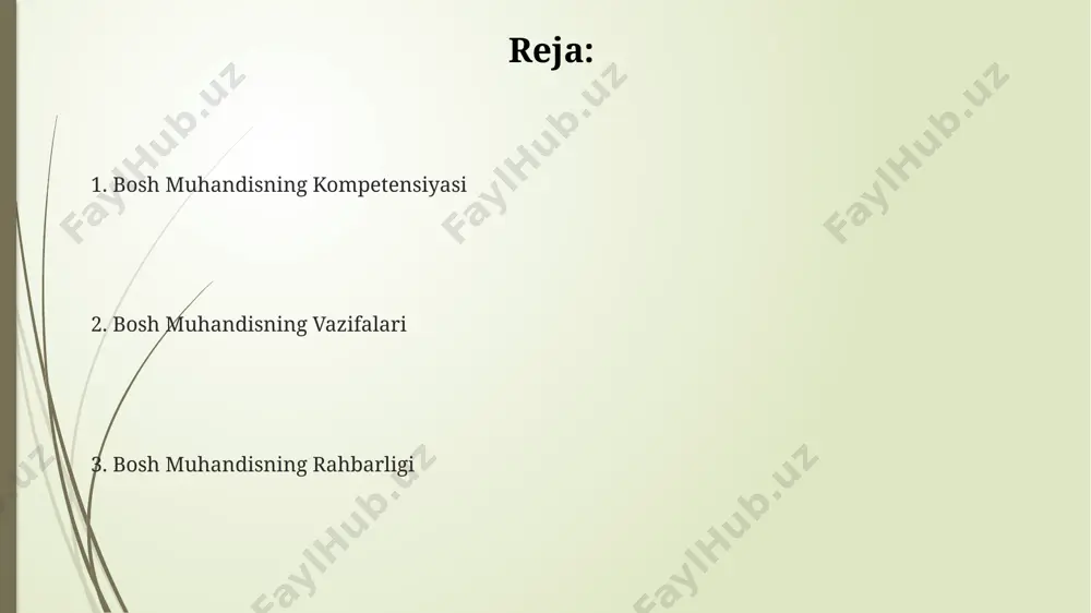 exnik xavfsizlik korxona texnik xavfsizlik tizimini yaxshilash uchun oʻrtacha 150.000.000 soʻm miqdorida mablagʻ ajratilgan va 20 ta yangi texnologiya qoʻllanilgan. texnik xavfsizlik boʻyicha mutaxassislar kamida 5 yillik tajribaga ega boʻlishi va 3 ta xalqaro sertifikatga ega boʻlishi kerak. texnik xavfsizlik qoidalari buzilishi natijasida oʻtgan yili 12 ta baxtsiz hodisa qayd etilgan, bu esa oʻtgan yilga nisbatan 30% ga koʻp. aloqa va hamkorlik aloqa va hamkorlikning yomonlashuvi loyihaning muddatidan kechikishiga olib kelishi mumkin, bu esa taxminan 15% qo'shimcha xarajatlarni keltirib chiqaradi. bosh muhandisning samarali aloqasi loyiha muvaffaqiyatining 30% ini tashkil etadi, bu esa jamoa ichidagi 5 dan ortiq bo'limlar bilan muvofiqlashtirishni talab qiladi. muvaffaqiyatli hamkorlik uchun kamida 2 marta haftalik yig'ilishlar va muntazam hisobotlarni taqdim etish kerak, bu esa xatoliklar sonini 10% ga kamaytiradi. huquqiy aspektlar qurilish sohasidagi 30 dan ortiq me'yoriy hujjatlar bosh muhandisning vakolatlarini, majburiyatlarini va javobgarligini aniq belgilaydi, ularning bajarilmasligi intizomiy yoki ma'muriy javobgarlikka olib kelishi mumkin. loyihaning …