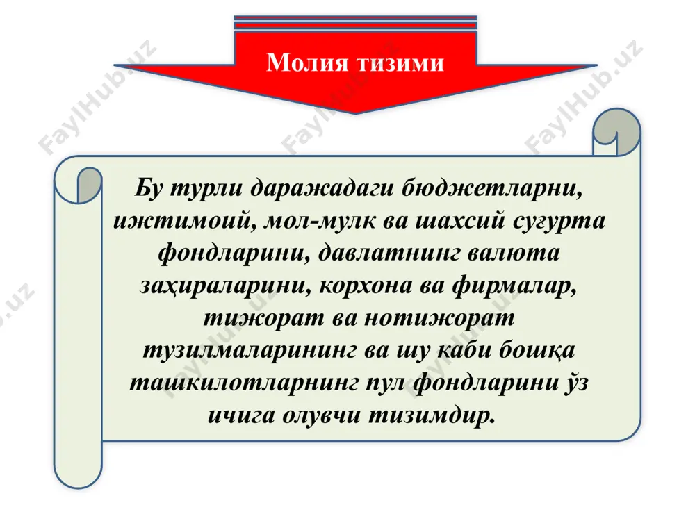moliya: mohiyati, vazifalari va tizimi - Page 4