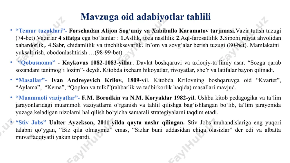 direktor (menejer)ning jamoa ishonchini qo'zonishidagi muhim omillar - Page 5