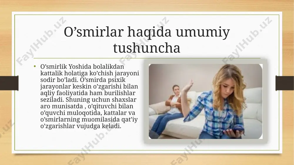 "o'smirlik davrida psixik rivojlanish xususiyatlari" - Page 3