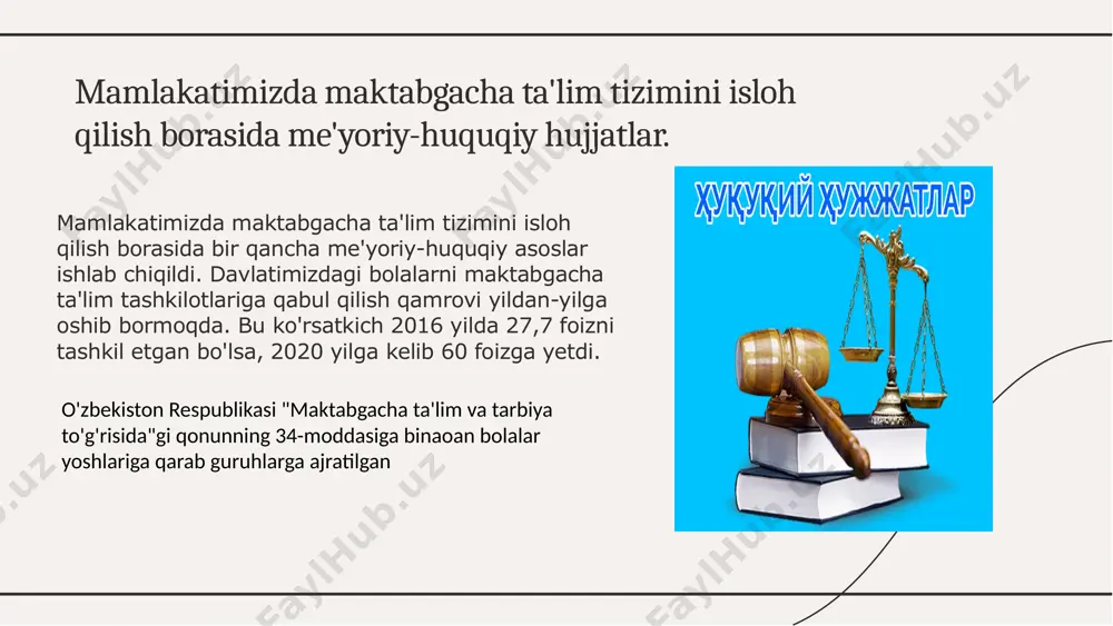yakka g'olib bo'lmaydi. bu yapon jamiyatini modernizatsiya qilishda qo'lni qo'lga berishga yo'naltiradi. davlat va jamiyat taraqqiyoti uchun yapon sidqi dildan xizmat qiladi. xalqaro tajribalar dunyo bozorini egallagan xitoy ham bu natijaga ta'limni isloh qiltish bilan erishdi. xitoy xalqi butun dunyoga o'zining mehnatsevarligi bilan mashhur. ikkinchi jahon urishidan so'ng qisqa muddat ichida xitoy mahsulotlari dunyo bozorini to'ldirganligi buning yaqqol isbotidir. xitoyliklar juda ham intizomli va sportsevar xalq. albatta, farzand tarbiyasida ham bu o'z aksini topgan. agarda yevropa mamlakatlarida bola tarbiyasiga asosan ota-ona mas'ul bo'lsa, xitoyda bu narsa davlat zimmasidadir. xalqaro tajribalar uch oydan boshlab chaqaloq bog'chaga topshiriladi. bir yarim yoshdan boshlab kichik xitoyliklar raqsga tushish, ashula aytish, rasm chizish, sanash va harflarni tanishga o'rgatila boshlanadi. bog'chalarda tarbiya bilan birgalikda jismoniy rivojlanishga katta e'tibor beriladi. bolaning qiziqishlari inobatga olinib, uning iqtidorini namoyish qilishga harakat qilinadi. boshlang'ich sinfdanoq intizomli bo'lish, injiqlik qilmaslik va yaxshi o'qish talab etiladi. itoatkorlik va «men»ni yuzaga chiqarmaslik xitoy …