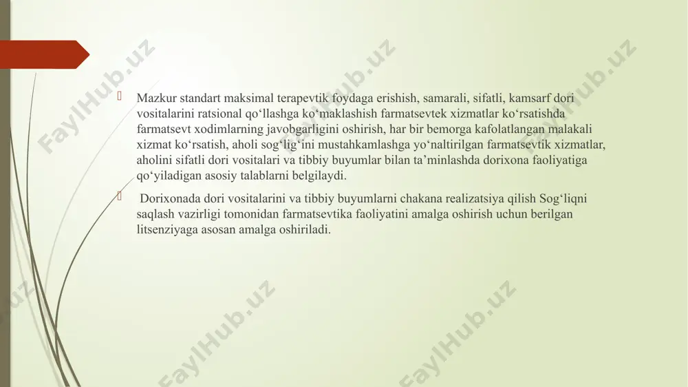 yaxshi dorixona amaliyoti (gpp) - Page 5