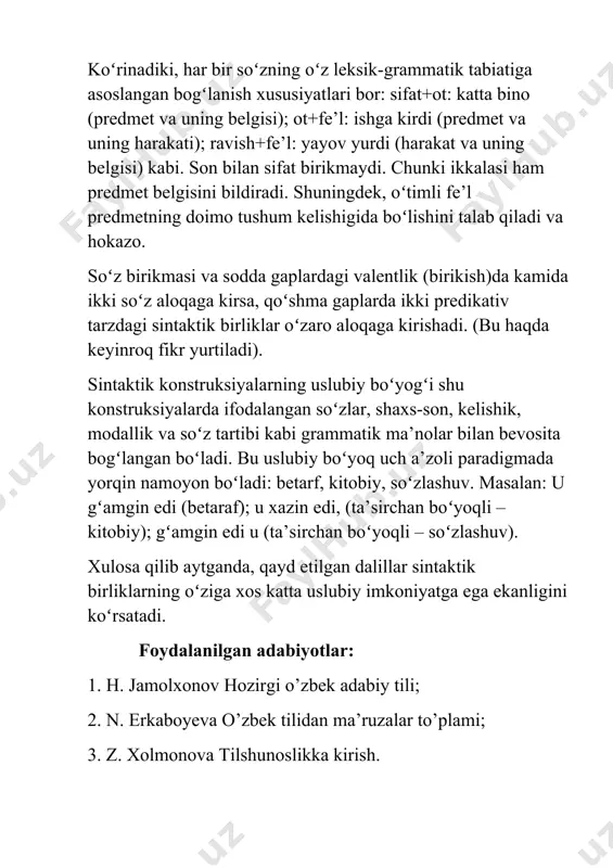sintaktik uslubiyat - Page 3