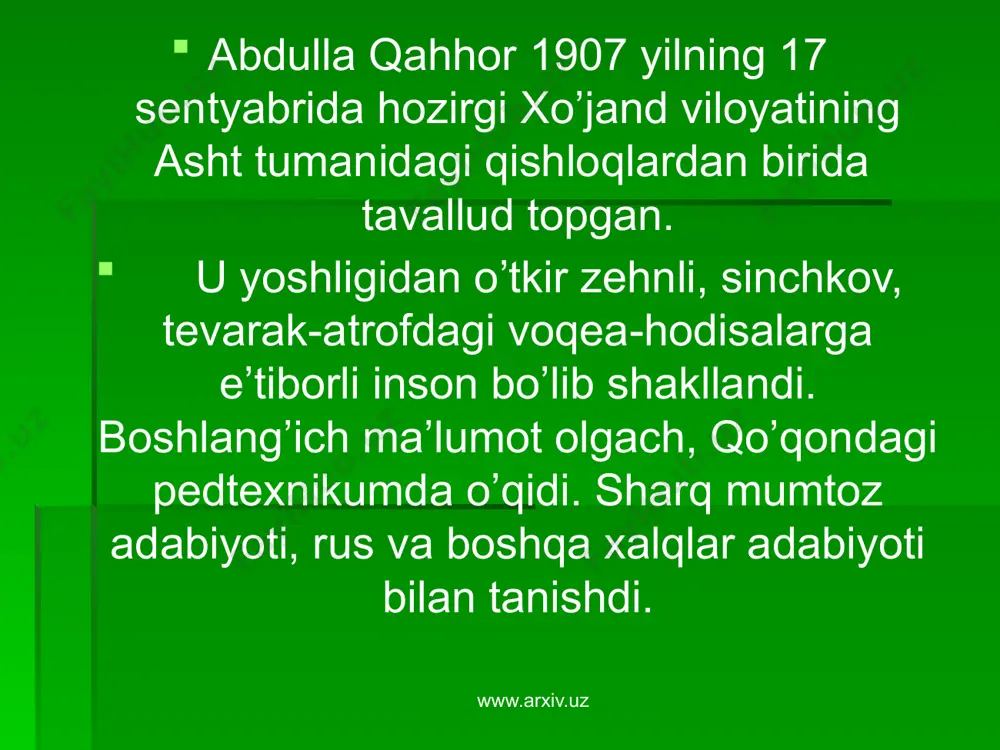 abdulla qahhor - Page 4