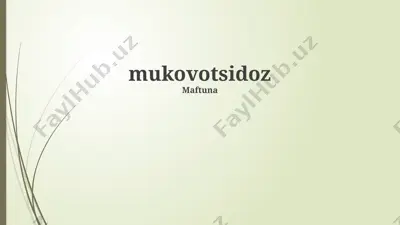 mucoviscidosis — PPTX