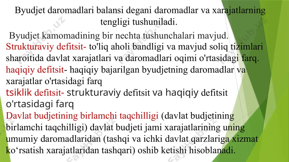 davlat budjeti, soliqlar va davlat qarzi - Page 5