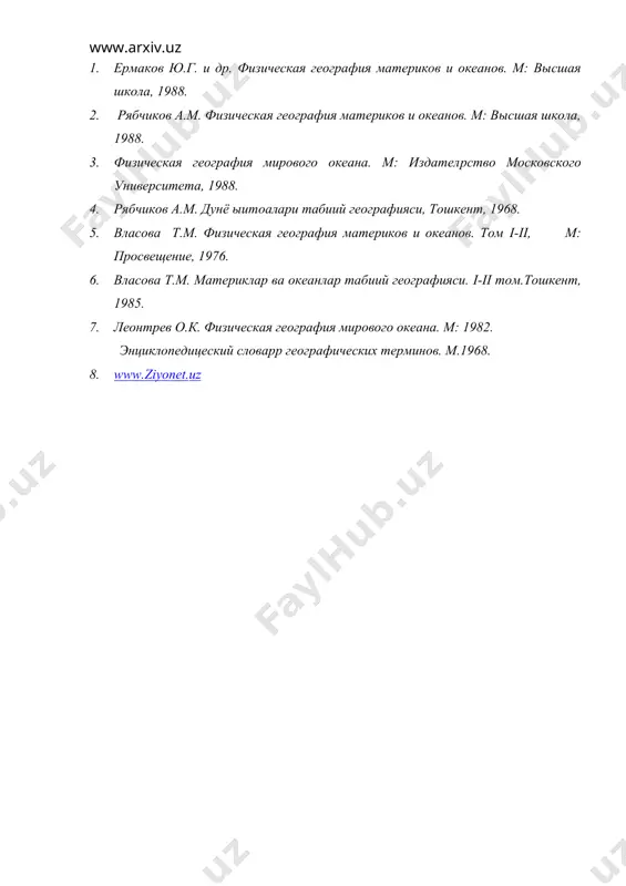австралия шаклланиш тарихи релъефи ва фойдали казилмалари - Page 5