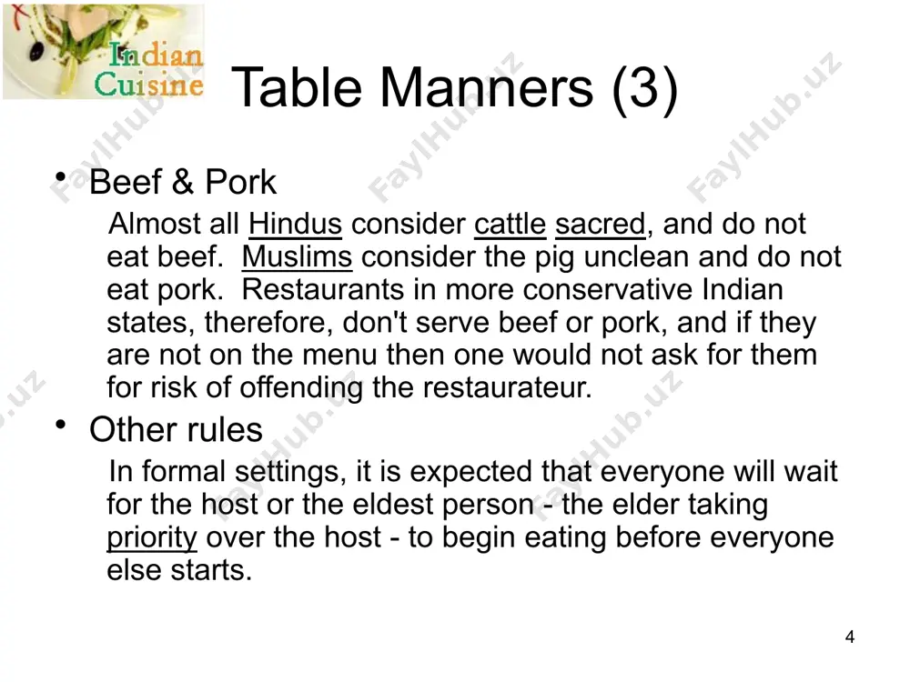 indian etiquette - Page 4