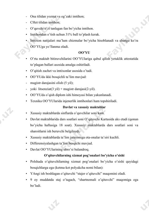 polshada ta`lim tizimi - Page 5