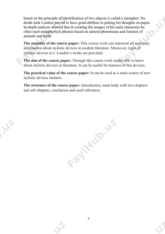 tic techniques used by writers to enhance the expressiveness of their language and create a more engaging and memorable experience for readers. these devices go beyond the literal meaning of words, adding layers of meaning, emphasis, or clarity to the text. writers often deploy stylistic devices to evoke specific emotions, highlight key points, or craft a unique and artistic style. these devices contribute to the overall aesthetic appeal and effectiveness of literary and rhetorical works.[footnoteref:2] [2: 2.foster, thomas c. how to read literature like a professor: a lively and entertaining guide to reading between the lines. harper, 2014. 3.eagleton, terry. how to read literature. yale university press, 2013.] in literature, stylistic devices serve as literary tools employed by authors to impart depth and nuance to their writing. these devices encompass a spectrum of techniques, including figures of speech, wordplay, and syntactical structures, allowing writers to convey meaning beyond the literal …