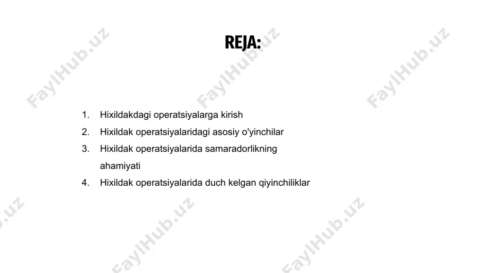 ldakdagi operatsiyalarning muvaffaqiyati samaradorlikni oshirishga bog'liq. ishlash ko'rsatkichlarini monitoring qilish, qiyinchiliklarni aniqlash va echimlarni amalga oshirish operatsion mukammallikka erishish uchun kalit hisoblanadi. samaradorlik taraqqiyotga yordam beradi va uzoq muddatli muvaffaqiyatni qo'llab-quvvatlaydi. 02 hixildak operatsiyalarida duch kelgan qiyinchiliklar hixildakda olib borilgan amaliyotlar murakkab relef va ekstremal ob-havo sharoiti kabi bir qancha qiyinchiliklarga duch keldi. resurslardan foydalanishning cheklanganligi va infratuzilmaning yetarli darajada emasligi hixildakdagi operatsiyalarni murakkablashtirdi. ushbu qiyinchiliklarga qaramay, jamoaning fidoyiligi va muammolarni hal qilish bo'yicha innovatsion strategiyalari hixildakdagi operatsiyalarni muvaffaqiyatli yakunlashni ta'minladi. hixildakda logistikani uzluksiz boshqarish uchun turli operatsiyalar amalga oshirilmoqda. inventarizatsiyani nazorat qilishdan tortib transportni rejalashtirishgacha, har bir jihat sinchkovlik bilan ko'rib chiqiladi. hixildakda logistika boshqaruvi omborxonalardan samarali foydalanish va tezkor tarqatish tarmog'i hixildakdagi logistika boshqaruvining asosiy tarkibiy qismidir. o'z vaqtida etkazib berish va minimal kechikishlar ustuvor hisoblanadi. ishonchli yetkazib beruvchilar va samarali aloqa kanallari bilan strategik ittifoqlar hixildakdagi operatsiyalarni optimallashtirishda hal qiluvchi rol o'ynaydi. doimiy takomillashtirish va moslashuvchanlik logistika …