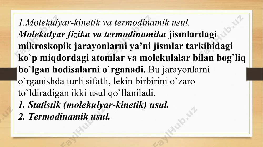molekulyar kinetik nazariyasi - Page 3