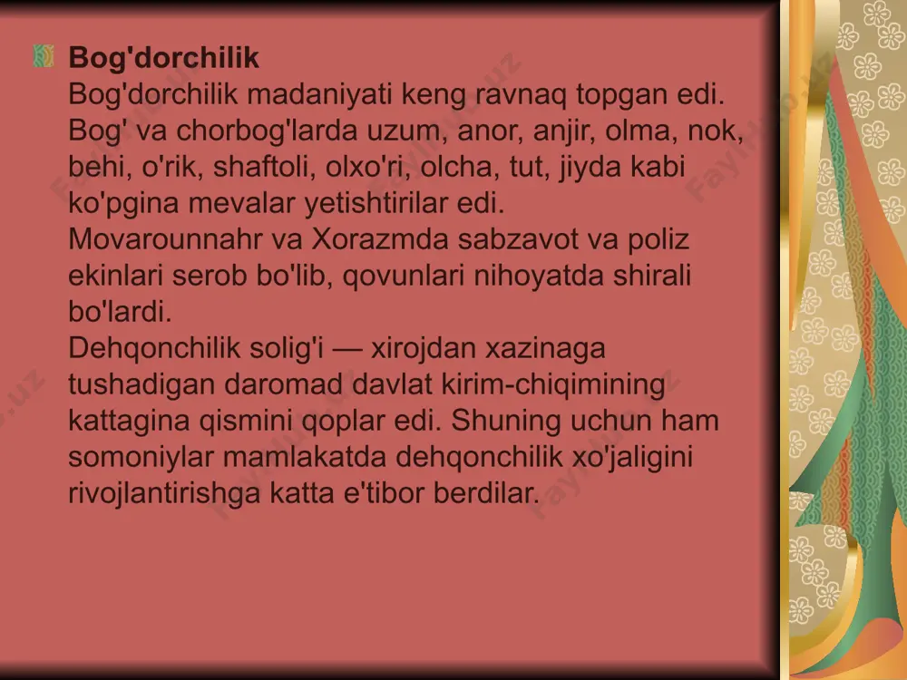 somoniylar davrida ijtimoiy-iqtisodiy hayot - Page 4