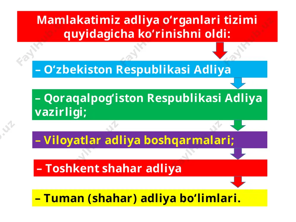 adliya vazirligi. advokatura va notarial idoralar 8-sinf - Page 5