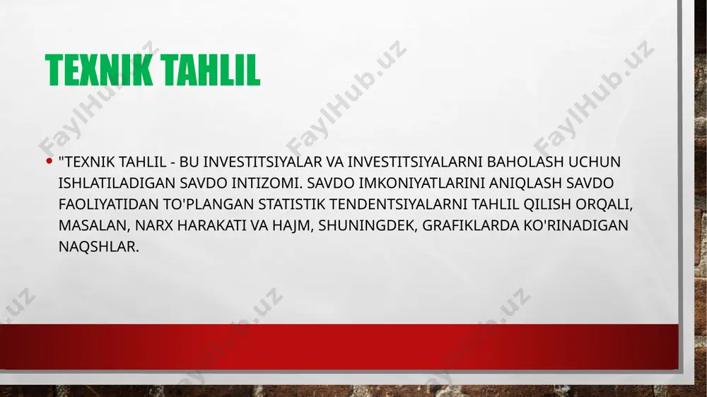 ahlilning ishlagan variantlari savol uorren baffetning 5/25 qoidasi 1. hayotingiuz davomida amalga oshirmoqchi bo’lgan top 25 ta maqsadingizni yozing. 2. yuqoridagi ro’yxatdan eng yaxshi 5 tasini tanlab oling. 3. qolgan 20 ta maqsadga umuman qaytmang. 4. aks holda, 5 ta muhim maqsadga vaqtingiz qolmaydi. e’tiboringiz uchun raxmat image3.jpg image4.png image5.png image6.png image7.png image8.png image9.png image10.png image11.png image12.png image13.jpg image14.jpg image15.png image16.png image17.jpg image18.jpg image19.png image20.jpg