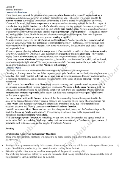 business lesson 14 — DOCX