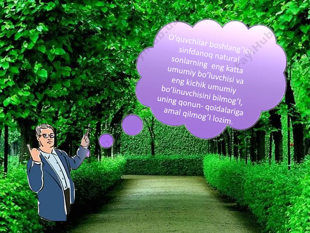 ekub va ekuk. arifmetikani asosiy teoremasi. evklid algoritmi. - Page 4
