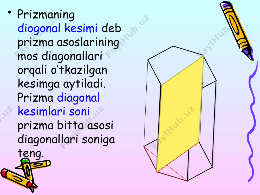 prizma va uning kesimlari - Page 5