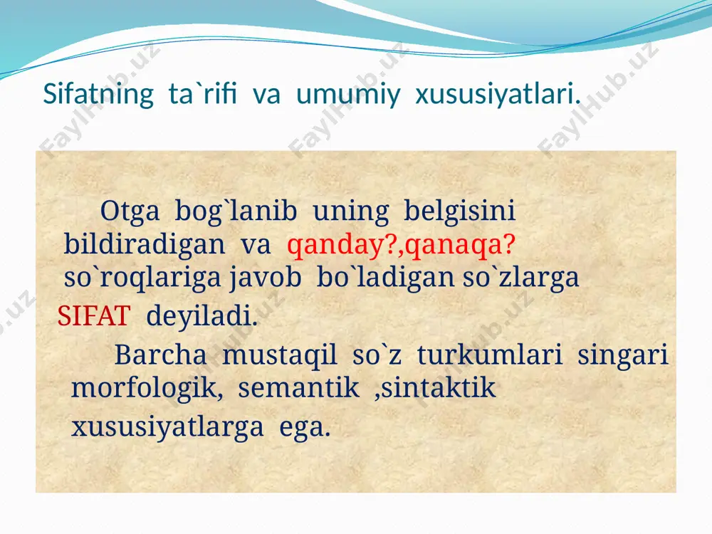 sifat so`z turkumi - Page 3