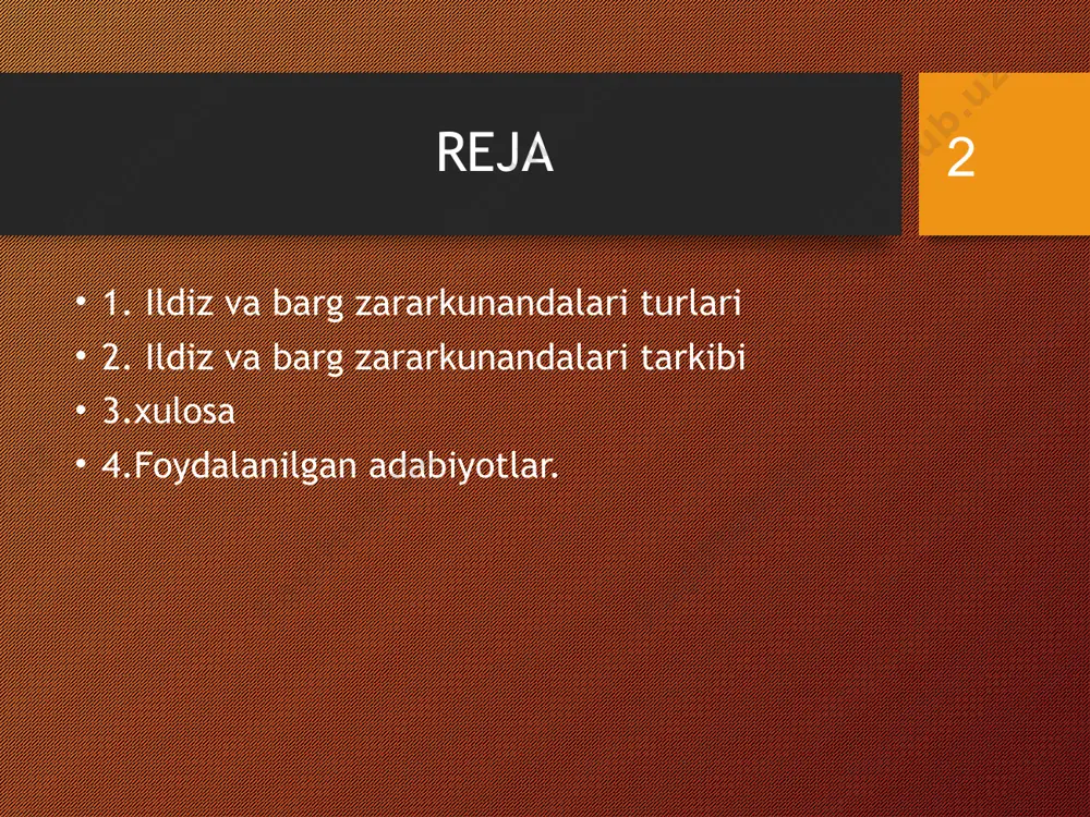 ko'payish biseksualdir. qadimgi tırtıllar qish uyqusida. qatorning shimolida bir avlod, janubda - uch yoki to'rtta avlod rivojlanadi. u nibbling qoshiqlarining iqtisodiy guruhiga kiradi. 6. meva ekinlarining zararkunandalari meva ekinlari zararkunandalarining tur tarkibi nihoyatda xilma-xildir. har xil hayvonlar o'simlik rivojlanishining barcha bosqichlarida daraxtlarning barcha organlariga zarar etkazishi mumkin: ildiz tizimi, skelet qismlari (poya va shoxlar), kurtaklar, kurtaklar, barglar, kurtaklar, mevalar. umuman olganda, rossiya va kavkazning evropa qismidagi mevali daraxtlarda zararli hasharotlar va oqadilar 300 ga yaqin turlari mavjud. yarimdan bir oz kamroq, 120 tur, katta zarar etkazuvchi sifatida tasniflanadi. ikki rangli antaksiya ikki rangli antaksiya anthaxia bicoloured - tosh mevali ekinlarning yosh kurtaklari va barg barglari po'stlog'ining zararkunandasi: olxo'ri, o'rik, shaftoli. katta yoshli hasharotlarga ham, lichinkalarga ham zarar yetkazing. ko'payish biseksualdir. voyaga etgan qo'ng'izlar qish uyqusida. lichinka antennalarining funktsiyasi va tuzilishi yoshga qarab o'zgaradi. turning biologiyasi etarlicha o'rganilmagan. nok bargi o'rtasi dasyneura pyri armut barglari midge markaziy va janubiy hududlarda nokga …