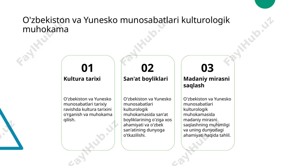 o'zbekiston va yunesko munosabatlari tarixiy ravishda - Page 5
