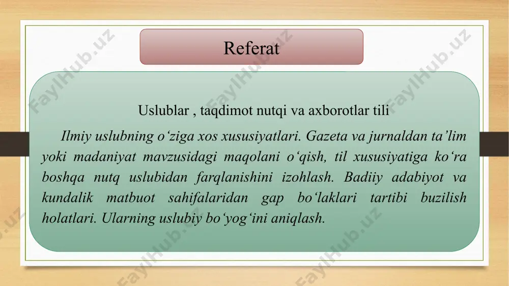 referat va referat turlari - Page 3