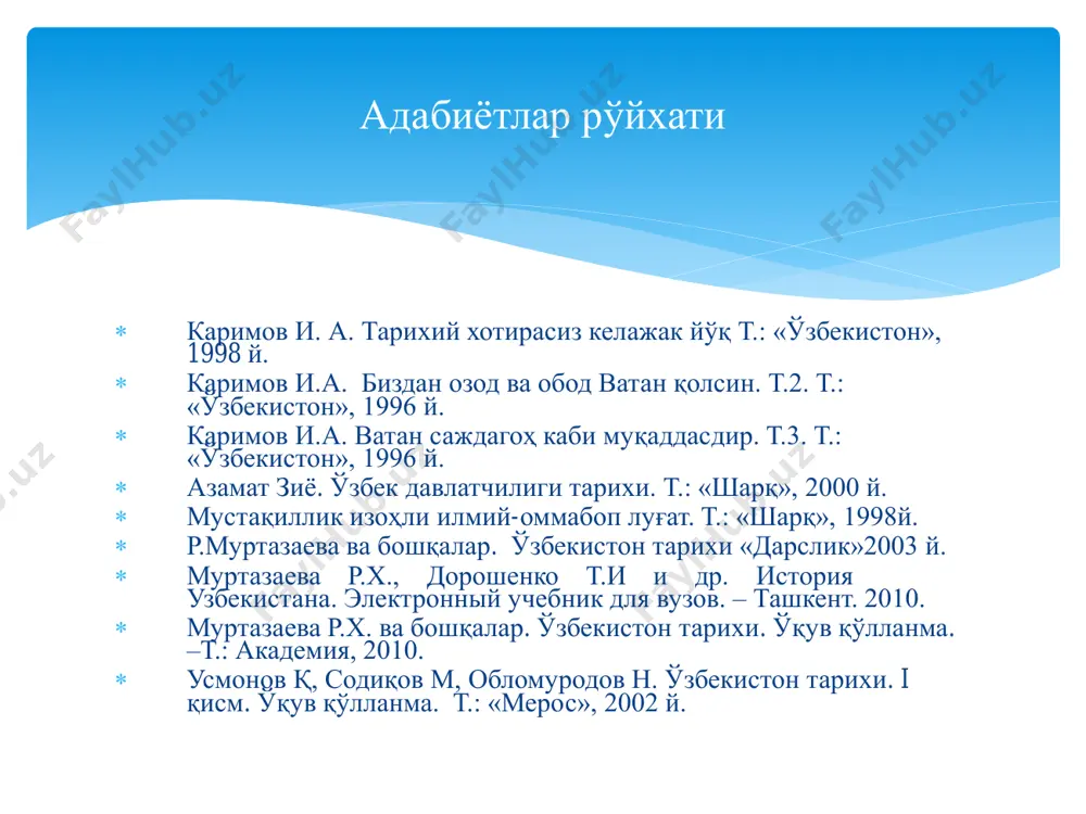 бўйларида яшаган 16 та уруғ-аймоқларга бўлинган татан (татар)ларнинг таркибий қисми сифатида уларнинг бир уруғидан алоҳида, мохе (мўғул) қабиласи вужудга келган дейилади  темучин (1155-1227) (мўғулча, темир устаси)-кучли ва тадбиркор, айѐр саркарда бўлиб, пароканда қабилаларни турли йўллар билан ўз қўли остида мустаҳкам бирлаштирган шахс эди мўғуллар ҳақида жуда кўплаб маълумотлар мавжуд бўлиб, улар мену (менва) номи остида хитойнинг тан сулоласи (618- 908) солномасида илк бора тилга олинади  темучин 1206 йили мўғулларнинг умум қурултойи (қурултой ҳалқ хоҳиши деган маънони англатган) ни чақиради. қурултойда у олий мўғул ҳукмдори-хон деб тантанали эълон қилиниб, унга бош шаман теб- тангрий "чингизхон" деган фахрий ном беради. чингиз сўзи тарихчи рашидиддиннинг ѐзишича, кучли, буюк деган маънони англатади темучин 1203 йили керайитларнинг хони ўнгхонни мағлуб этиб, қўнғирот ва найманлар устидан ўз ҳукмронлигини ўрнатди  ҳукмдор (хон) "ясоқ"қа қатъий риоя этиши хусусида қасамѐд қилиши ва унга амал қилиш, амал қилмагудек бўлса, хонни умрбод қамаш мумкин бўлади;  чингизхон мўғуллар …