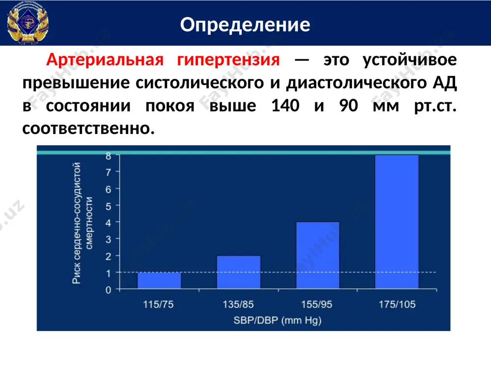 . конкурентный антагонист рецепторов ангиотензина. 2. отменяет все его эффекты : вазопрессорное действие, альдостерон-зависимую задержку натрия и воды в организме, стимуляцию симпатоадреналовой системы. 3. уменьшает общее периферическое сопротивление и снижает постнагрузку на сердце. 4. обладает натрий-уретическим действием. блокаторы рецепторов ангиотензина ii показания артериальная гипертензия хроническая сердечная недостаточность ибс: стенокардия напряжения, инфаркт миокарда диабетическая нефропатия побочные эффекты гиперкалиемия противопоказания беременность двухсторонний стеноз почечных артерий почечная недостаточность i поколение ii поколение (3-4 кратный прием в сутки) (1-кратный прием в сутки) дифенилалкиламины - действуют преимущественно на миокард верапамил бензотиазепины - действуют на миокард и на сосуды дилтиазем 1,4-дигидропиридины - действуют преимущественно на сосуды («-*дипин») нифедипин нитрендипин нимодипин амлодипин риодипин фелодипин исрадипин лацидипин никардипин лерканидипин блокаторы кальциевых каналов б.к. романов антагонисты кальция бкк саркоплазм. ретикулум сопряжение актин/миозин са2+ na-ca - ca2+ примембранное хелататирование кальция (апрессин) 5 типов потенциал-зависимых кальциевых каналов: каналы l-типа (миокард, мышцы сосудов) открываются на длительное время; каналы т-типа открываются на короткое …