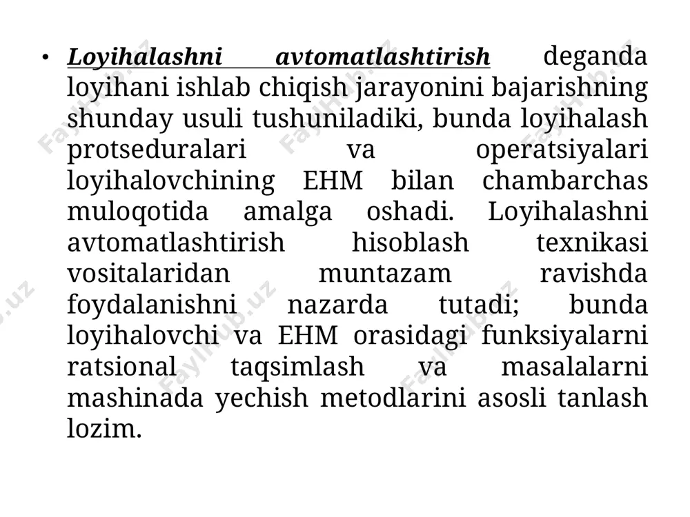ustida bajariladigan amallarni qo’yish uchun ishlatiladi; -evaluation (ifoda) –hisoblashni boshqaruvchi operatorlarni qoyish uchun ishlatiladi; -calculus (hisoblash) – integrallash, differensiallash, yig’indi hisoblash operatorlarini qo’yish uchun xizmat qiladi; -boolean (mantiqiy operatorlar) –mantiqiy operatorlarni qo’yish uchun; -programming (dasturlash) –mathcad vositalarida dasturlash; -greek (grek belgilari) – grek belgilarini qo’yish; -symbolic (ramziy belgilar) – ramziy belgilarni qo’yish uchun xizmat qiladi.. mathcad tizimida masalalarni yechish. sodda hisoblashlar uchun, masalan, sinus funksiyasini biror qiymatda hisbolash uchun sin(1/4)= ifodani klaviaturadan kiritish kifoya qiladi. tenglik belgisi bosilgandan so’ng ifodaning o’ng tomonida quyidagi ko’rinishda natija paydo bo’ladi: math (matematika) paneli. u hujjatga qo’yish mumkin bo’lgan tipik matematik ob’yektlar(operator, grafika, dastur elementlari) asboblaridan tashkil topgan. panelda to’qqizta tugma bo’lib, har birini belgilash ekranda yana bir asboblar panelining paydo bo’lishiga olib keladi. bu to’qqizta panel yordamida mathcad hujjatlariga turli ob’yektlarni qo’yish mumkin. math panelida yuqori chap tomondagi birinchi ikkita tugmaning bosilgan holatini ko’rish mumkin(chap tomondagisi ustida sichqoncha ko’rsatkichi joylashtirilgan). shuning uchun ekranda …