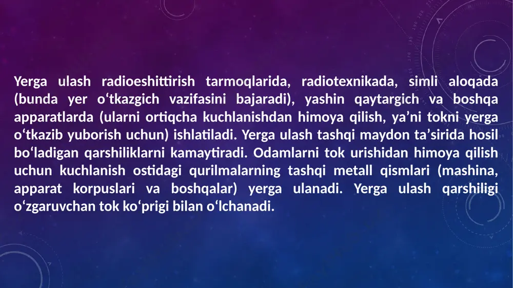 elektr qurilmalarini yerga ulash konturi - Page 4