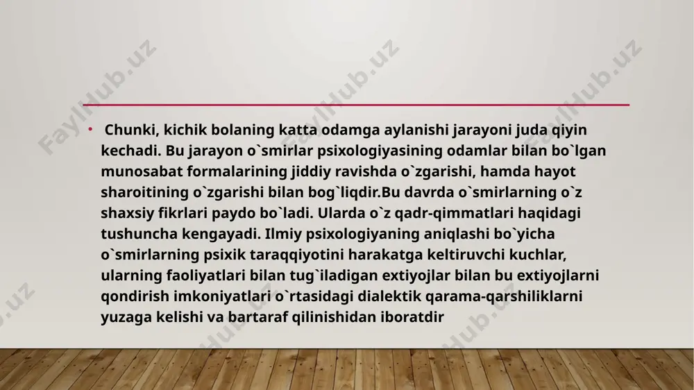 o'smirlik davrining o'ziga xos xususiyatlari - Page 4